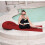 Φουσκωτό προσκέφαλο παραλίας PVC 160x70x10cm Flocked 2