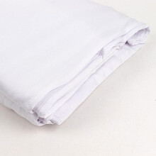 Tela de spandex blanca elástica en 4 direcciones, 60 pulgadas x 10 yardas.