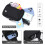 Τσάντα χιαστί για άνδρες και γυναίκες Mini Sling Bag με 4