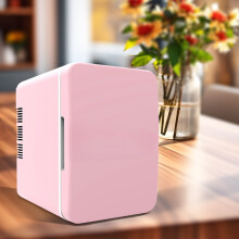 Giyblacko mini fridge 6L glass door portable thermoelectric