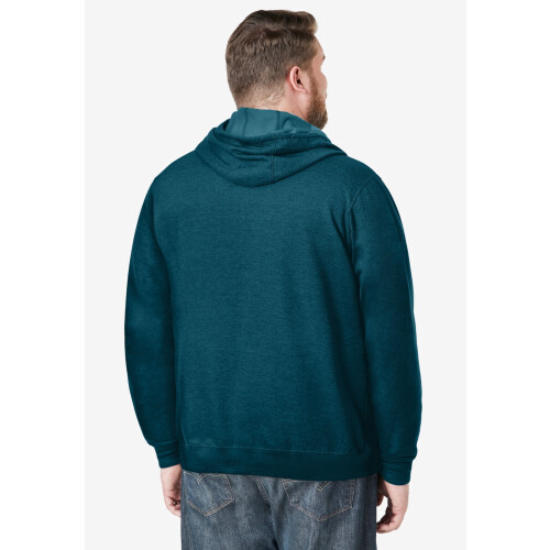 Fleece-hettegenser til herre i king size 1
