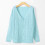 Dame cardigan med åben front og leopardstrikket look, 2