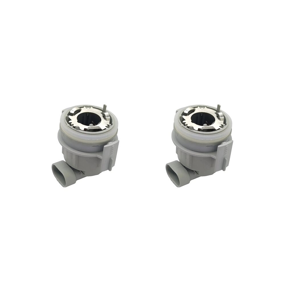2X Car Headlight Bulb Socket Lamp Holder 63128380207 For 3 Series For E46 318I 320I 325I 2001-2006 6032170763052