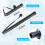 Poster Tube Extendable 18-28 Inch Black with Strap 3