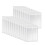 A4 Size Clear Plastic Envelopes with String Closure, Expandable Files Document Folder, File Bag for Office 48Pcs 2