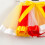 Conjunto de saia tutu infantil com estampa de arco-íris e laço para cabelo. 6