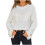 Damen-Acrylstrickpullover, Rundhalsausschnitt, lockere Passform, Größen S-XL 1