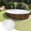 Round Inflatable Hot Tub Cover 4.53 ft White Insulated 7