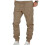 UTTOASFAY Men's Casual Solid Sports Pants 1