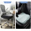 Car Seat Cushion Memory Foam for Short People Blue 7