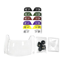 Amleso football visor clear for helmets 1 piece