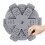 Pot & Pan Protectors Non-Slip Stackable 12 Pcs 8