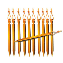 Teltpinner Ultralette 7075 Aluminium 8 stk