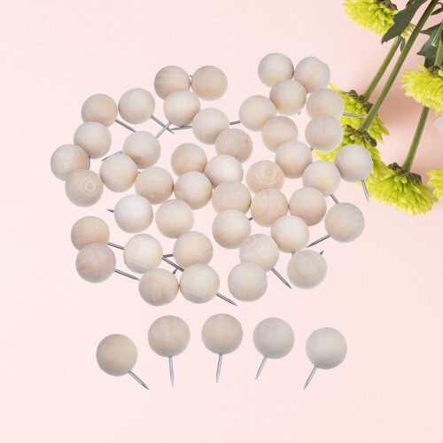 Beige plastik tegnestifter 200 stk.