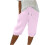 Dames Bermuda Shorts Effen Casual Capris S-3XL 1