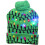 LED-stickad julmössa vuxen unisex 1