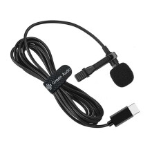 Μικρόφωνο πέτου USB-C, μικρόφωνο με κλιπ 360 μοιρών