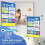 Alphabet Learning Pocket Chart for Preschool, Wall-Hanging 6