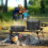 Réchaud de camping portable OUNONA noir 3