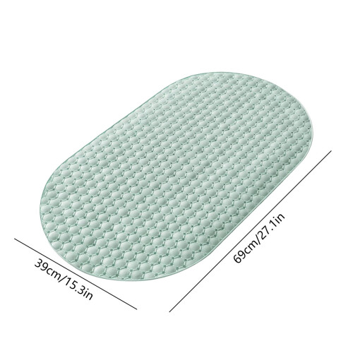 Suction Cup Bath Mat Shower Floor Pad 1 Pack 2