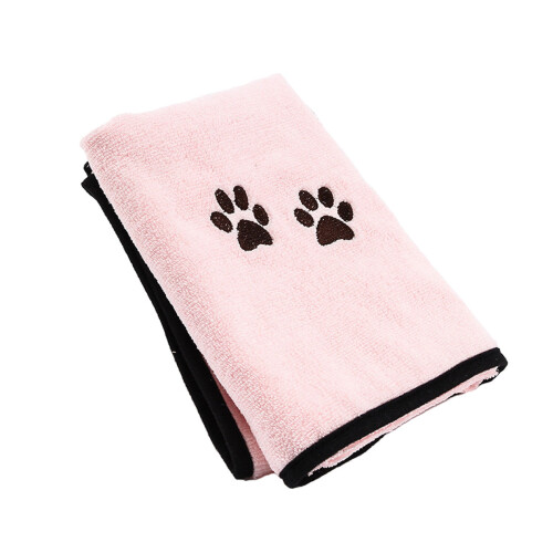 Pet Towel Absorbent Microfiber Coral Fleece 1