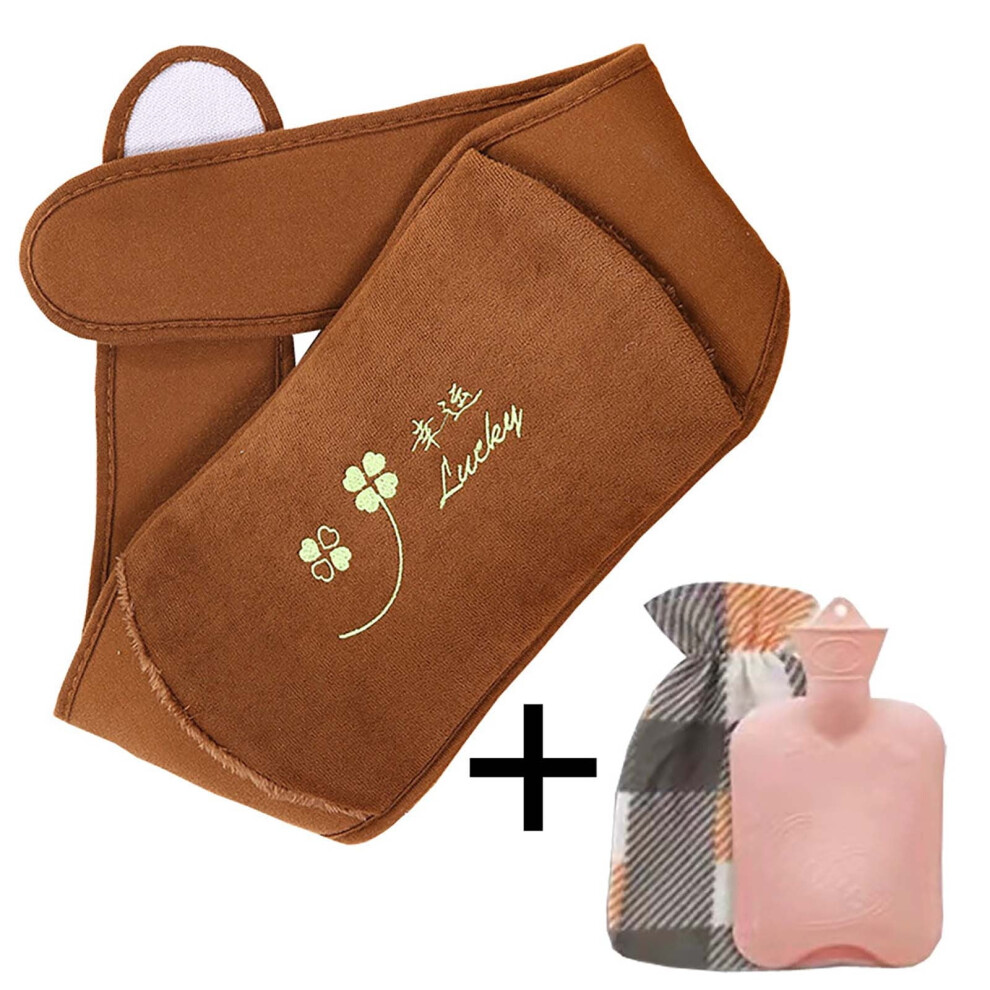 Hot Water Bottle Rubber Warm Bag with Soft Waist Cover