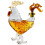 Rooster Whiskey Decanter1000ml 1