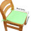 Light Green Chair Pad 15x15 Inch Square 4