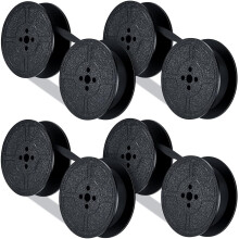 Typewriter Ribbon Twin Spool Replacement Pack Black 4 Pairs