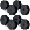 Typewriter Ribbon Twin Spool Replacement Pack Black 4 Pairs 1