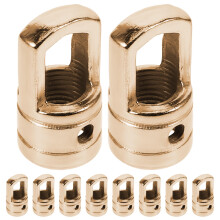 Lamp Nut Rose Gold for Pendant Light Fixtures 10 pcs