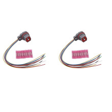 2X Transmission Connector Plug Pigtail 16445GK 46445A 46445AK Fit for Mustang Explorer 350-0165