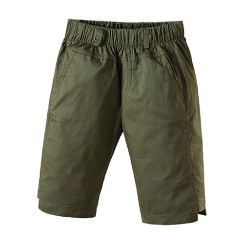 Cargoshorts för pojkar, armégröna, 5-6 år 2
