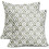Μαξιλαροθήκες Sage Green Grey Floral 18x18 Σετ των 2 1