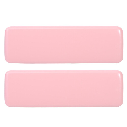 Pink Square Wood Cabinet Pulls for Kitchen Drawer 2 pcs 2