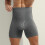 Boxers taille haute pour hommes, coupe ajustée 1