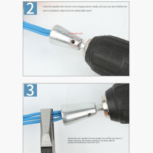 Electrician Twist Merge Wire Paralleling Device Terminal Quick Coupler for Electric Drills