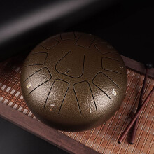 Azrian steel tongue drum Zen design 8 notes