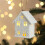 Christmas winter village set with LED lights 1 pcs 6