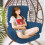 Egg Swing Chair Cushion Thickened Indoor Outdoor 4