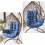 Egg Swing Chair Cushion Thickened Indoor Outdoor 7