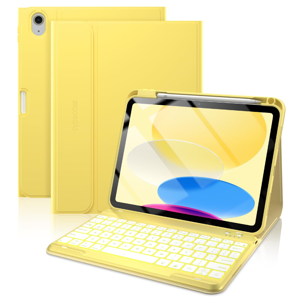 Ipad 10Th Gen Keyboard Case 10.9" Light Pink 9181073958397