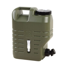 Camping Water Container with Spigot, Water Bucket Portable Water Tank for Hiking Picnic BBQ, Emergency Water Jug 12L