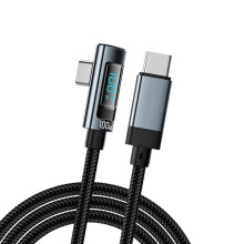 Cabo USB-C de carregamento rápido com indicador de bateria (1 m)