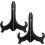 Wooden Plate Stand Display Easel 2 Pack 1