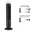 Quiet Tower Fan Black 3 Speed Oscillating 3