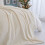 Solid Color Fuzzy Throw Blanket Brown 200x230 cm 7