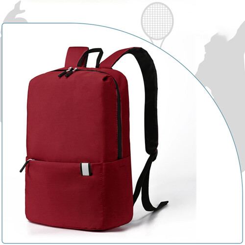 Mochila feminina leve com vários compartimentos e 2