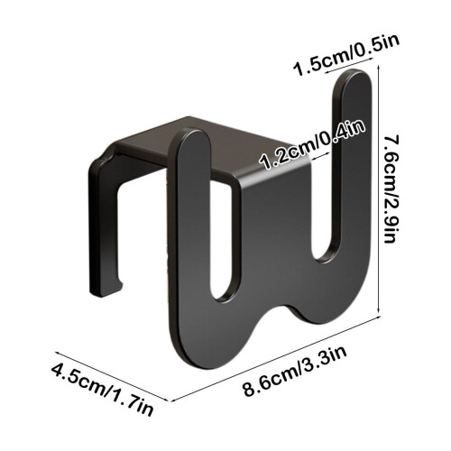 Porte-chaussons en aluminium (2 pièces) 2