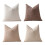 Soft Weave Pillowcases Set Standard Size 4 Pcs 2
